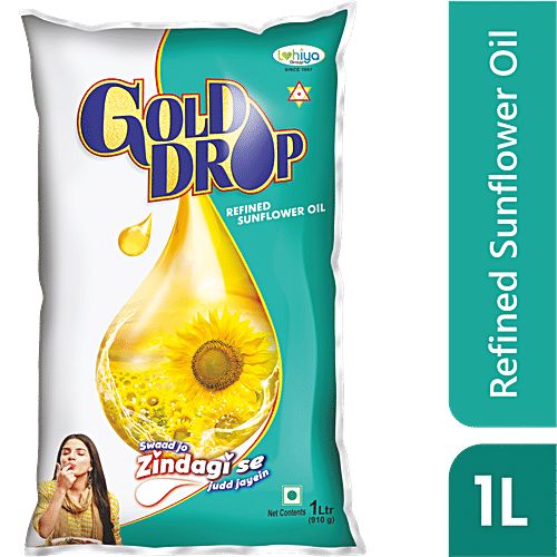 Gold Drop Refined Oil 1 Lts