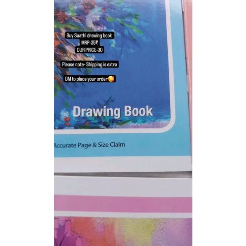 Saathi Drawing Book 40 P
