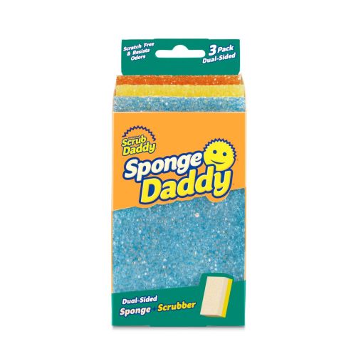 Dual Sponge Scrub Handle