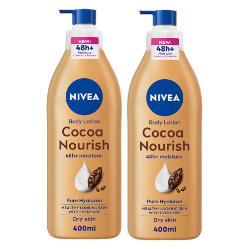 Nivea Cocoa Nourish Lotiin 400 Ml