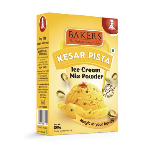 Bakers Pista Icecream Pwdr