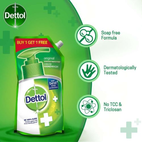 Dettol Liq Soap Original 185 Ml