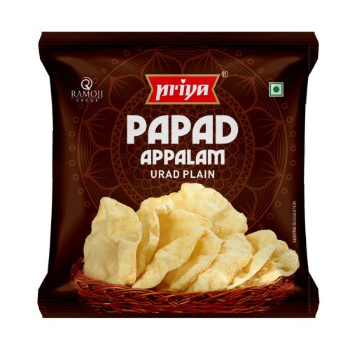 Priya Papadas Plain 100 G