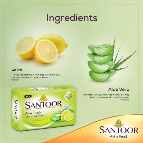 Santoor Aloe Veera 400 G