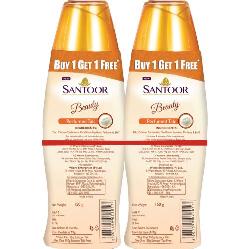 Santoor Talc 65 G
