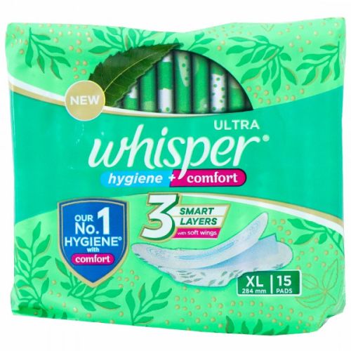 Whisper Ultra Wings 15`s Pack