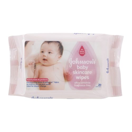 Johnsons Baby Wipes 20 No