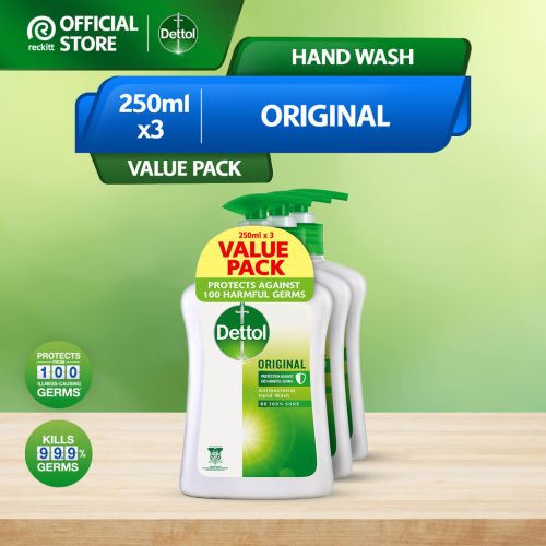 Dettol Org H/wash 175 Ml*3