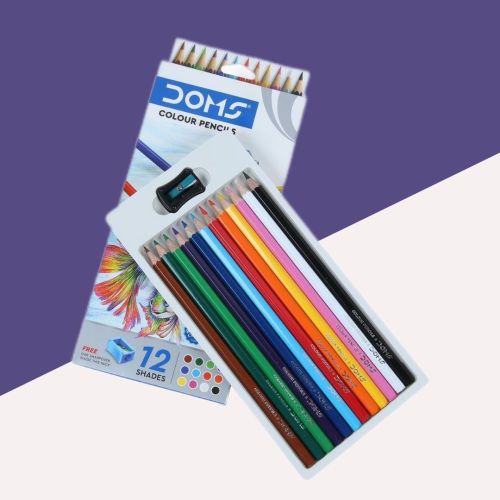 Doms Colour Pencils 12 No
