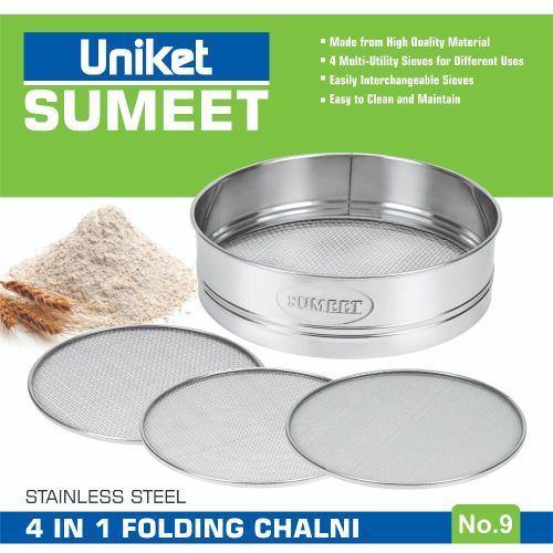 Uniket 4 In 1 Folding Chalni