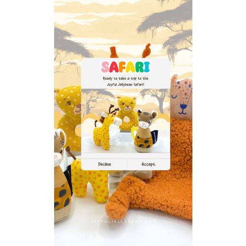 Joyful Jungle Safari P/b