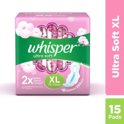 Whisper Xl 15 Pad Ultra Soft