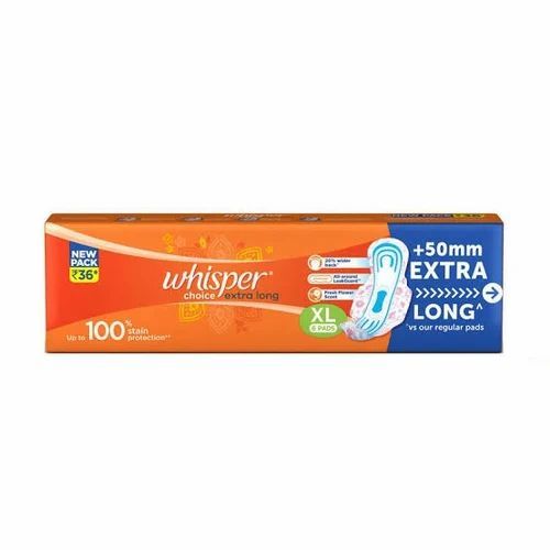 Whisper Extra Long 6 Pad