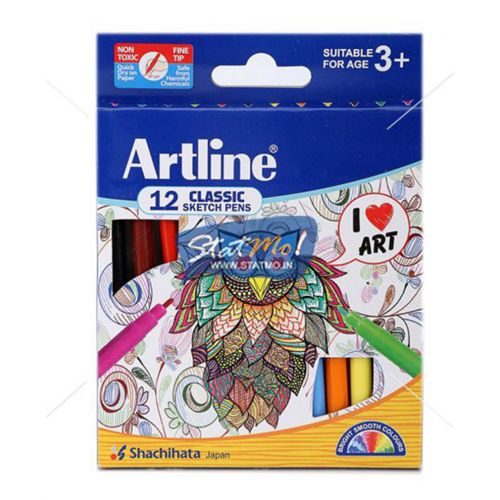 Artline Sketch Pens 12 No