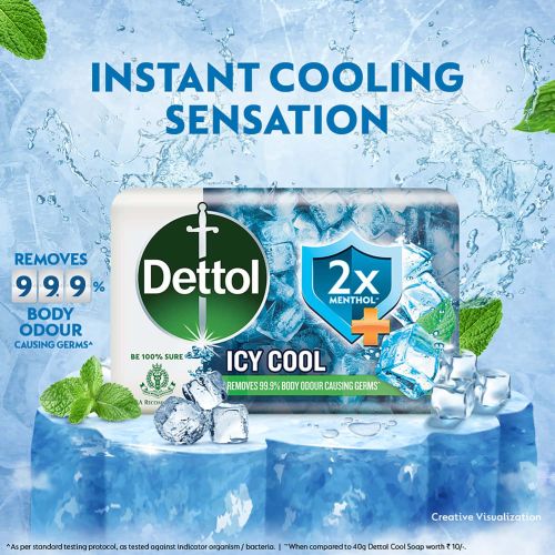 Dettol Cool 4*75 G Pack