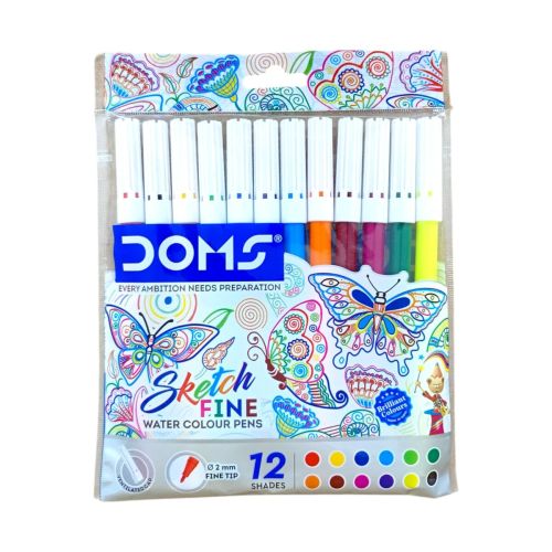 Doms Sketch Pens 12 No