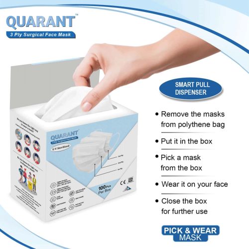 Mask Surgical 100 No Pack