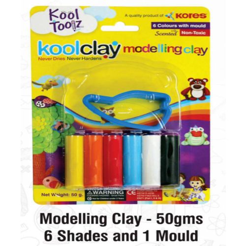 Modeling Clay 6 Shades