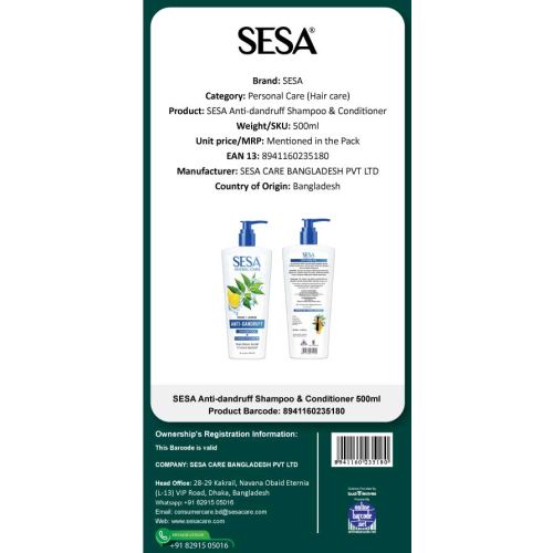 Sesa Antidandruff 7.5 Ml