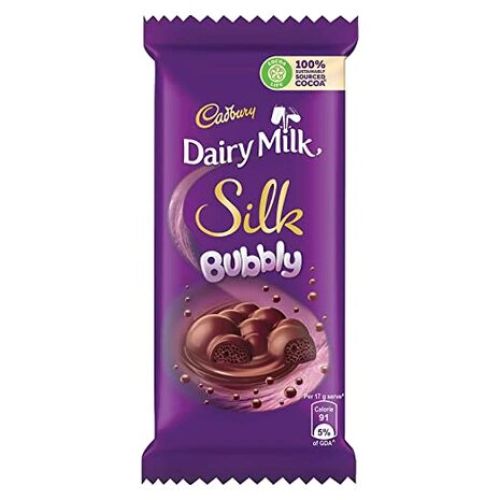 Dairy Milk Silk Bubbly Chocolate 120 G