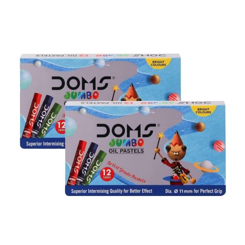 Doms Jumbo Oil Pstls 12