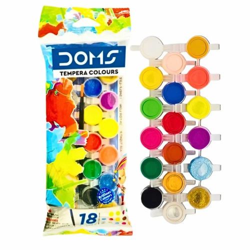 Doms Tempera Colrs 18