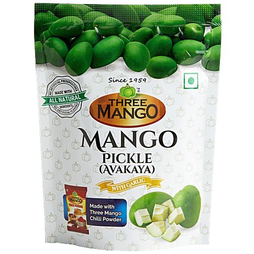 Three Mango Mango Pkle 500 G