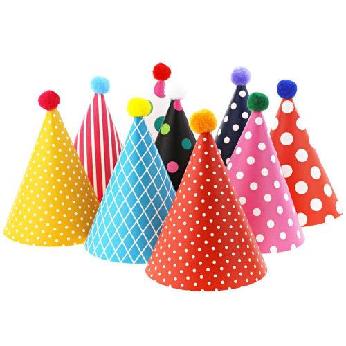 Birth Day Caps Small 10 No