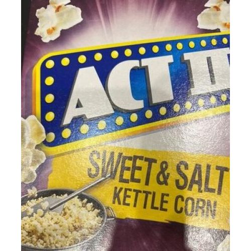 Act Sweet Corn 228 G