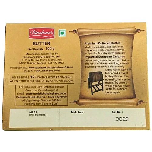 Dinshaws Butter 100 G