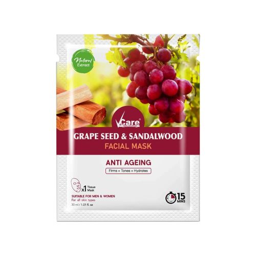 V Care Facial Mask Grape