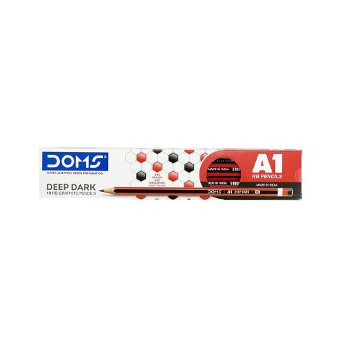Doms Dark Pencil Box 10 No