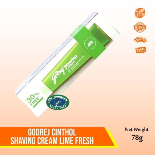 Goodrej Shaving Cream Lime 78 G
