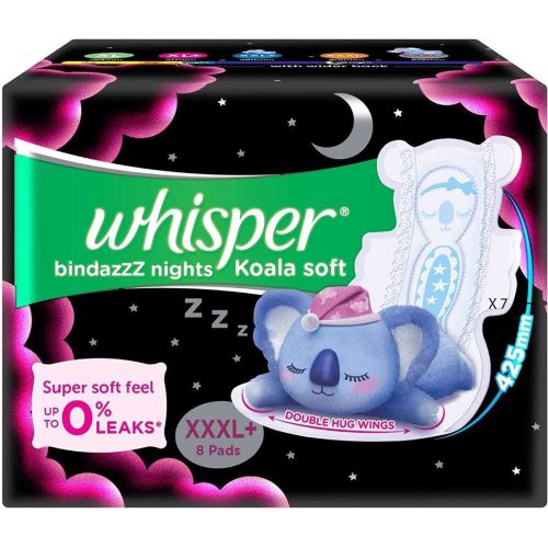 Whisper Ultrasoft 8 Pads L