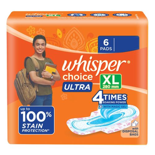 Whisper Choice 6 Pads Wings