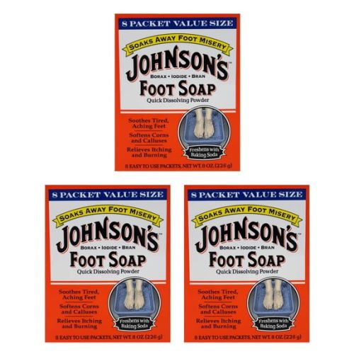 Johnsons Pwder+soap