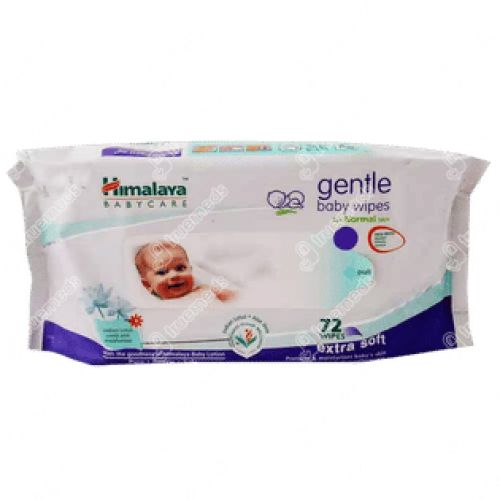 Himalaya Baby Wipes 72 N