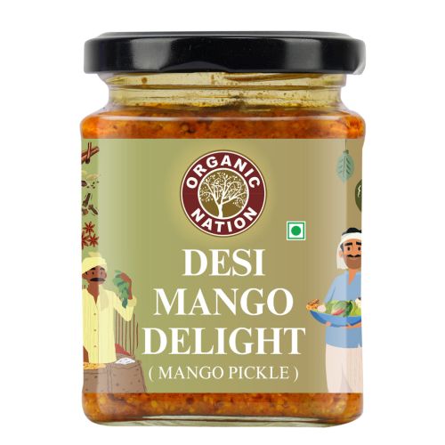 Delight Mango Picklewith Jaggery 500 G