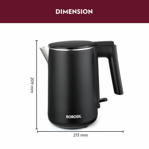 Borosil Ss Kettle 1 L