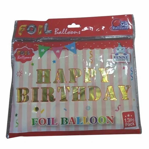 Happy Birth Day Foil Baloon