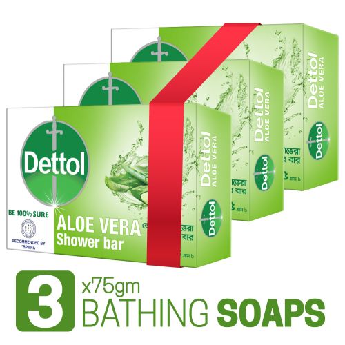 Dettol Aloevera Soap 3*100 G