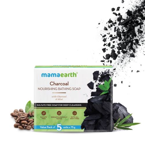 Mama Earth Char Coal Soap 375 G