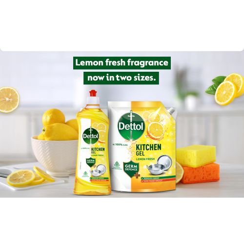 Dettol Dish Wash Liq Lemon 200 Ml