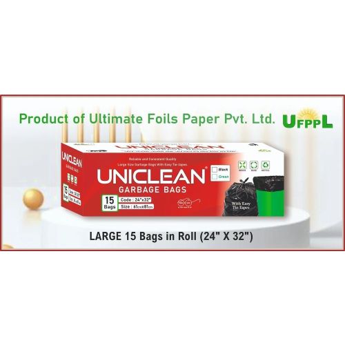 Uni Clean Garbage Bags Large
