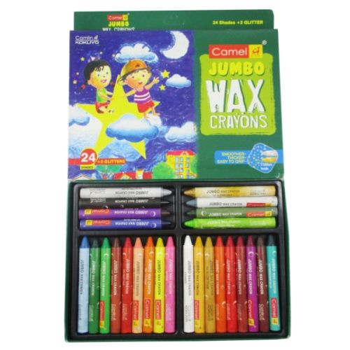 Camlin Wax Crayons 24 Sh