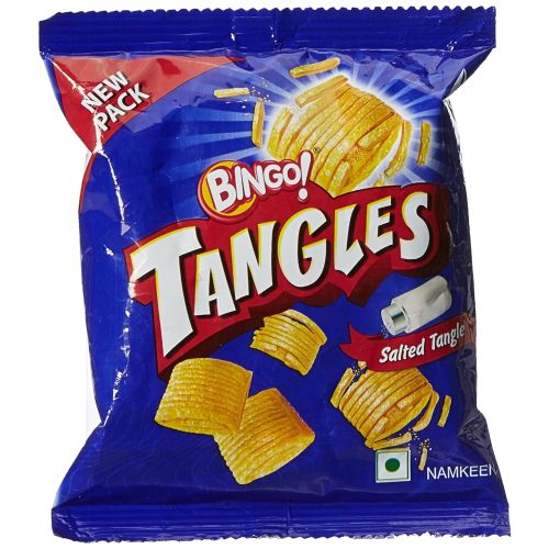 Bingo Tangles Salted 18 G