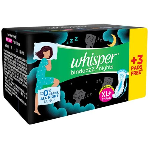 Whisper Bindazz Xl +27 P