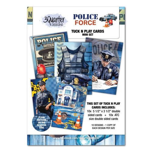 Playing Cards Police Set