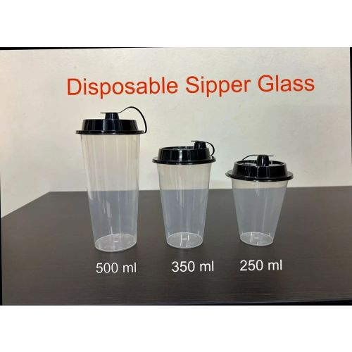 Sipper Glass &amp; Lid
