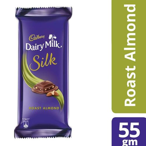 Dairy Milk Silk Raast 7 Almond 55 G
